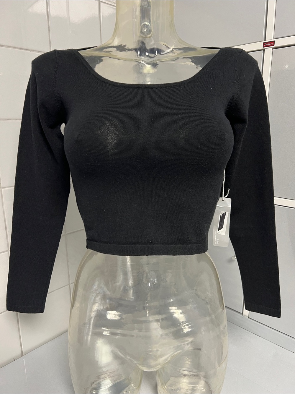 Bloch Cropped Ballet Knitwear Warmup Sweater P